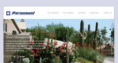 Desktop Screenshot of paramountlandscape.com